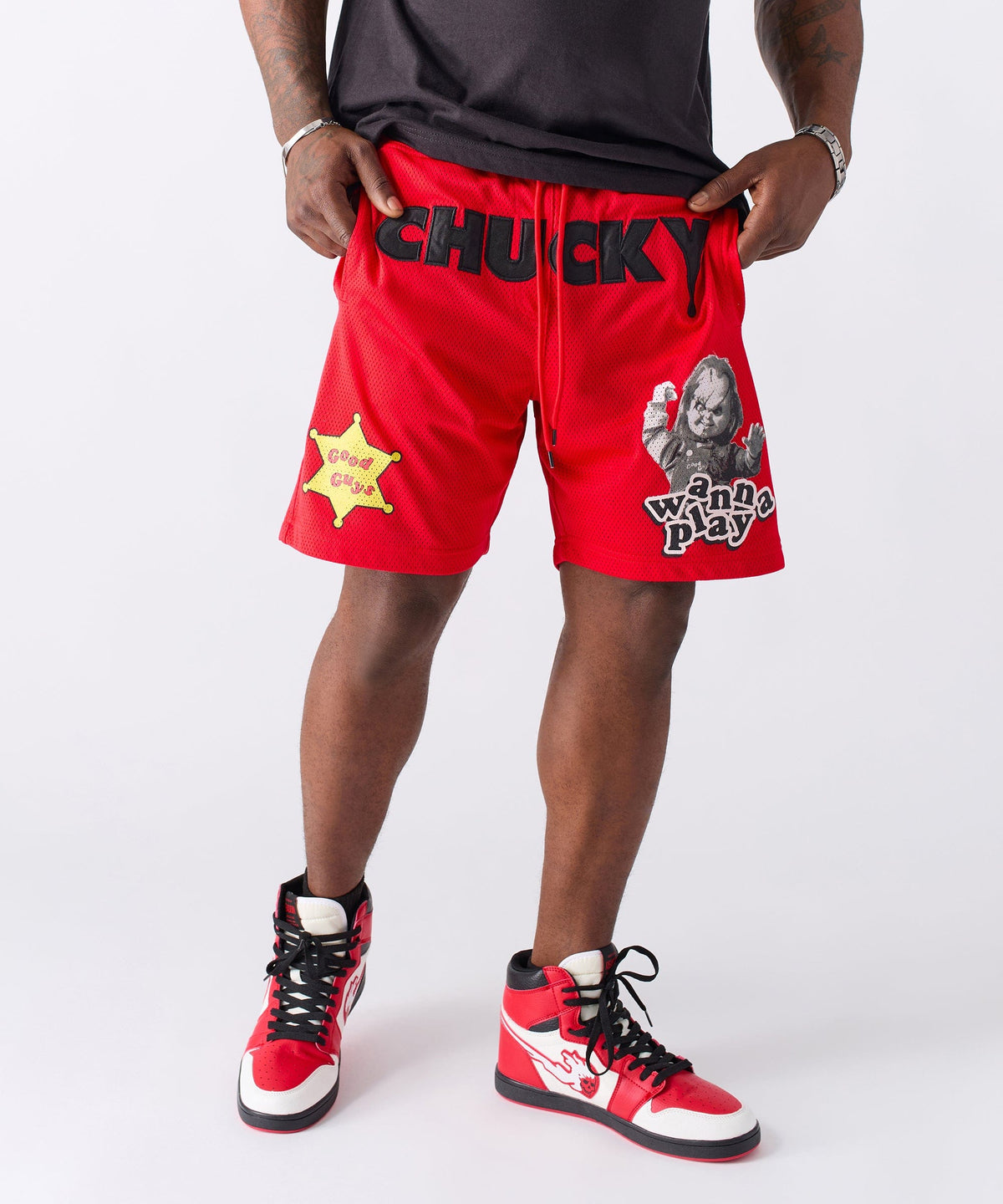 Reason Clothing Hot Sale Chucky Mesh Short
