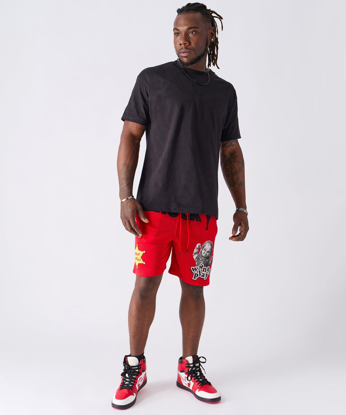 Reason Clothing Hot Sale Chucky Mesh Short