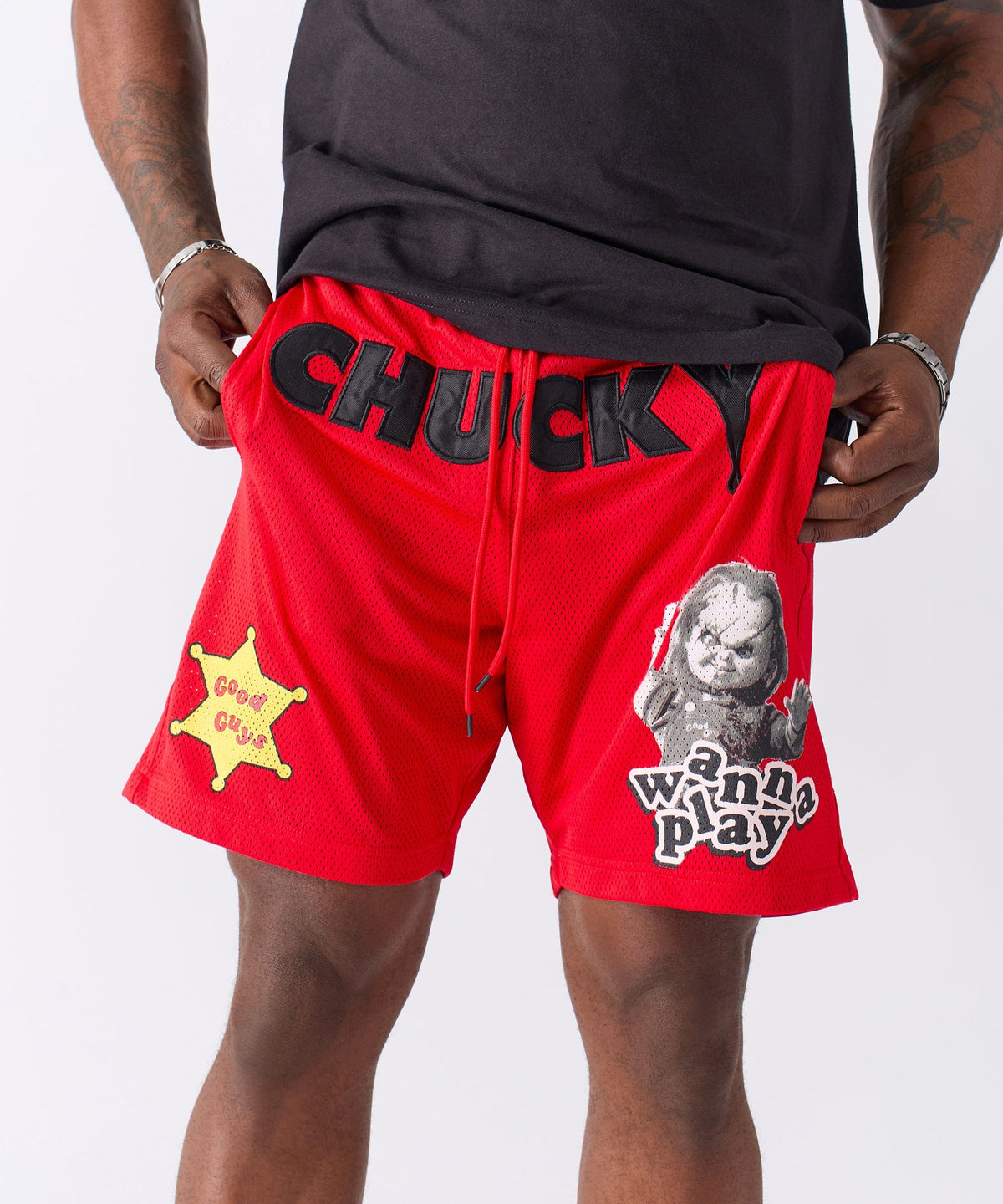 Reason Clothing Hot Sale Chucky Mesh Short