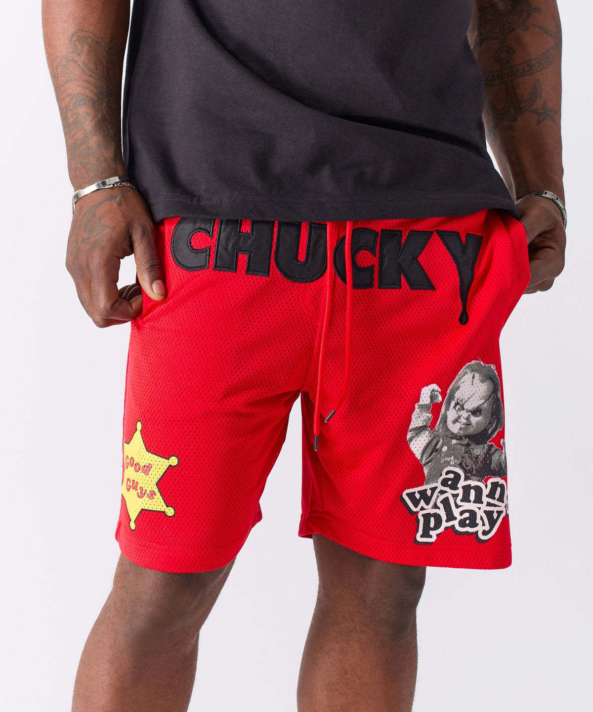 Reason Clothing Hot Sale Chucky Mesh Short