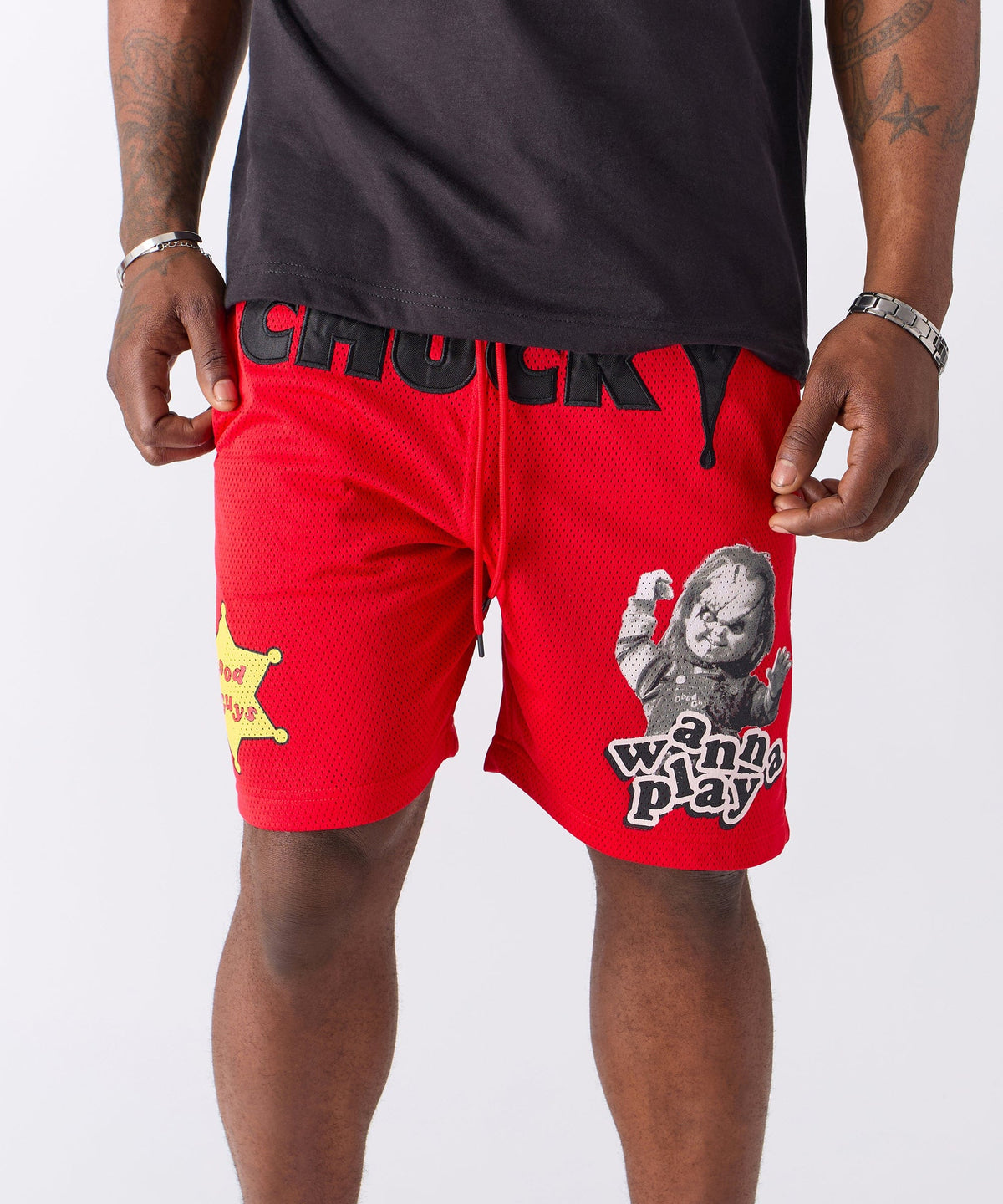 Reason Clothing Hot Sale Chucky Mesh Short