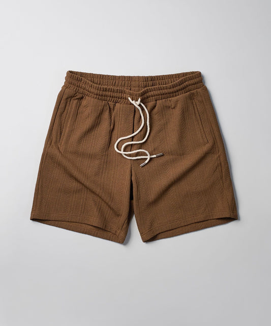 Reason Clothing Trending Jacquard Knit Shorts