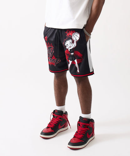 Reason Clothing Deals Betty Boop Basketball Shorts