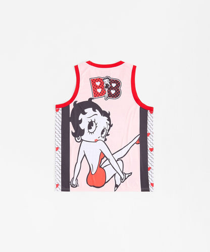 Reason Clothing Everyday Betty Boop Basketball Jersey