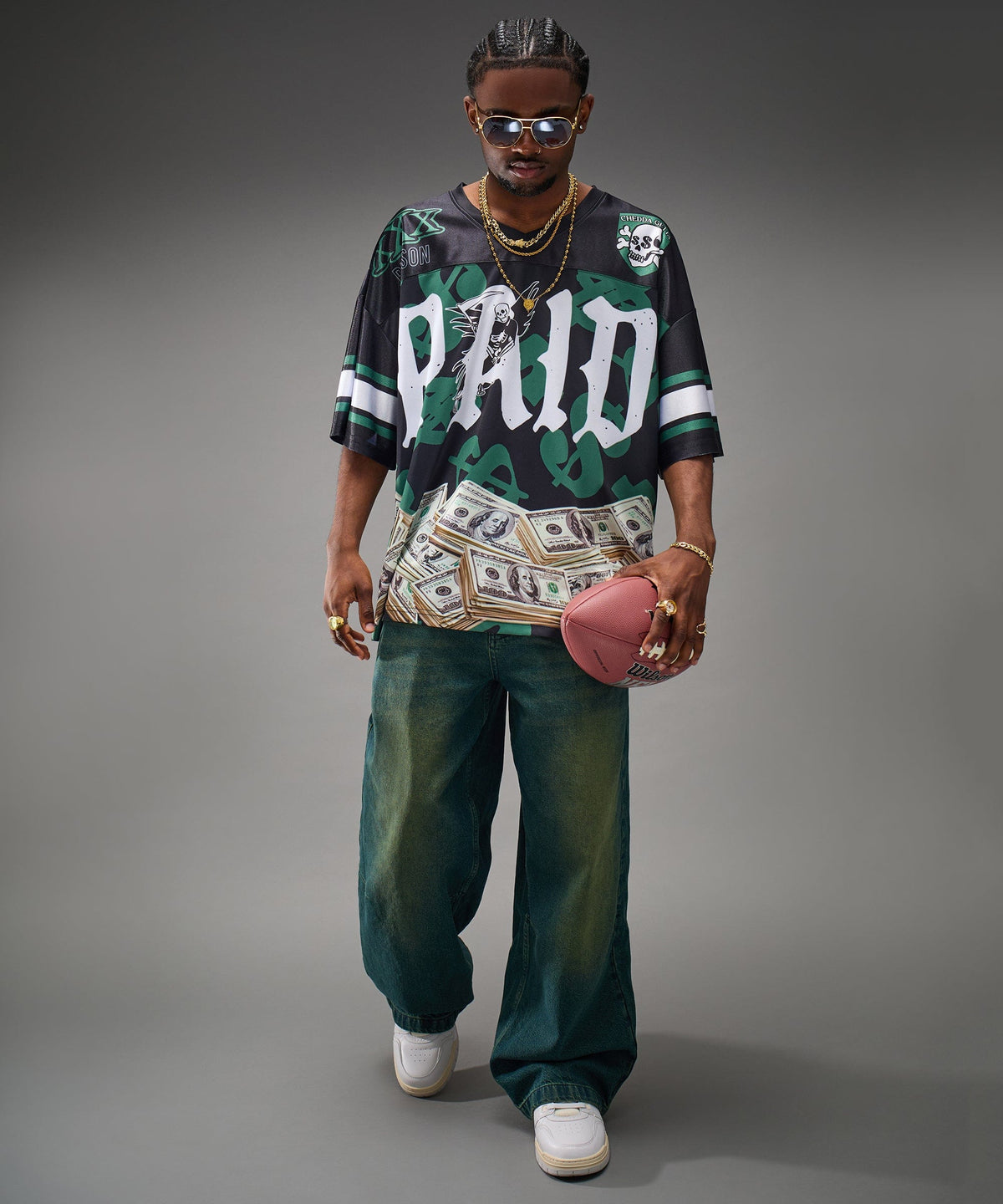 Reason Clothing Discount Football Jersey