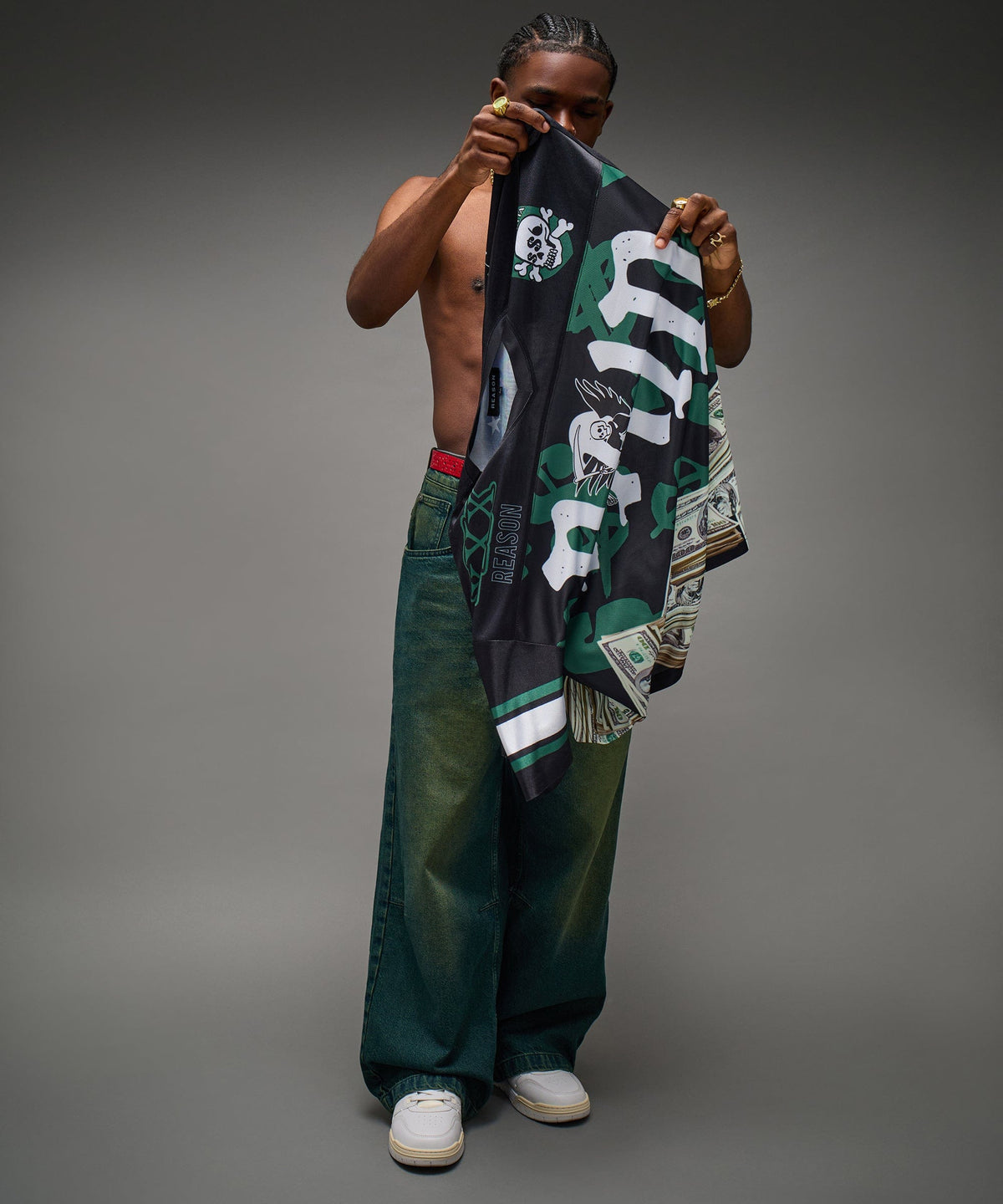 Reason Clothing Discount Football Jersey