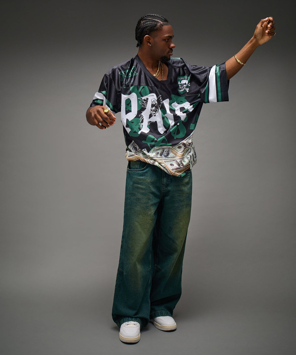 Reason Clothing Discount Football Jersey