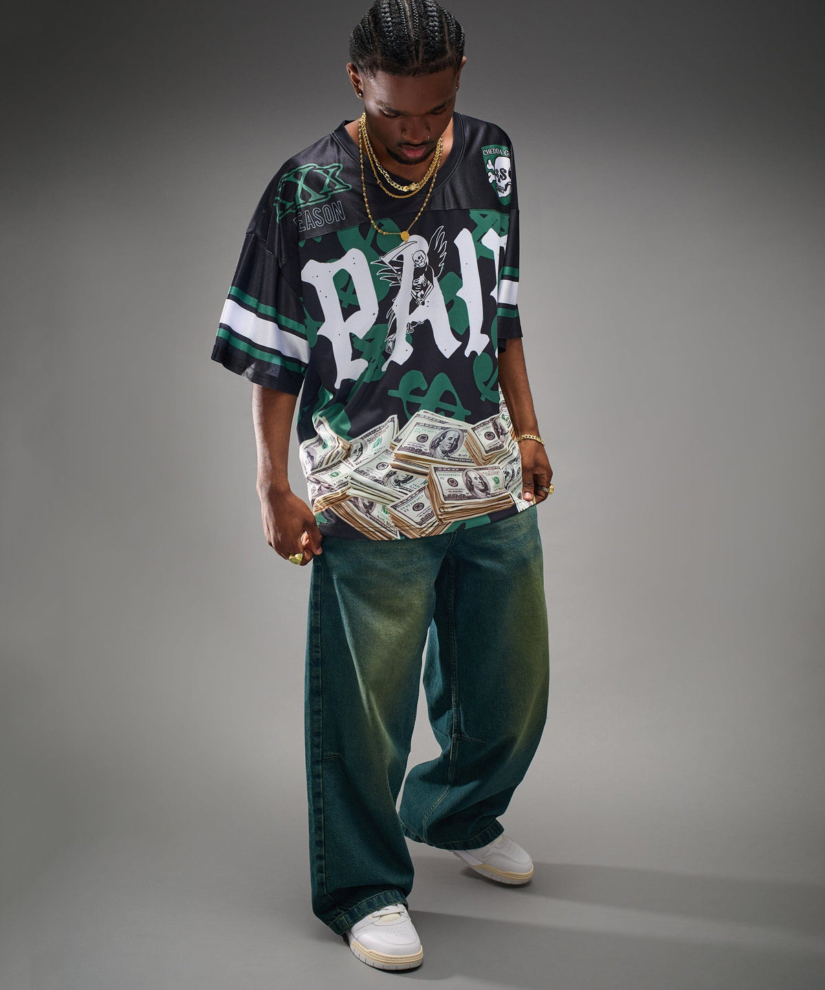 Reason Clothing Discount Football Jersey