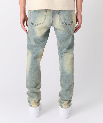 Reason Clothing Quality Pearls Chain Denim