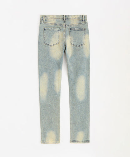 Reason Clothing Quality Pearls Chain Denim