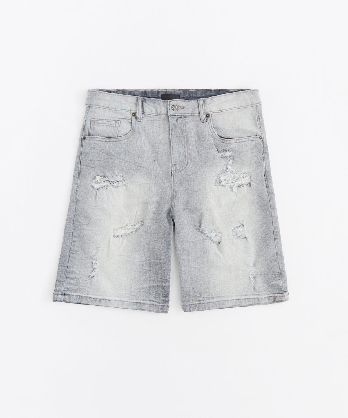 Reason Clothing Everyday Fader Jean Shorts
