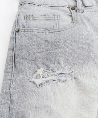 Reason Clothing Everyday Fader Jean Shorts