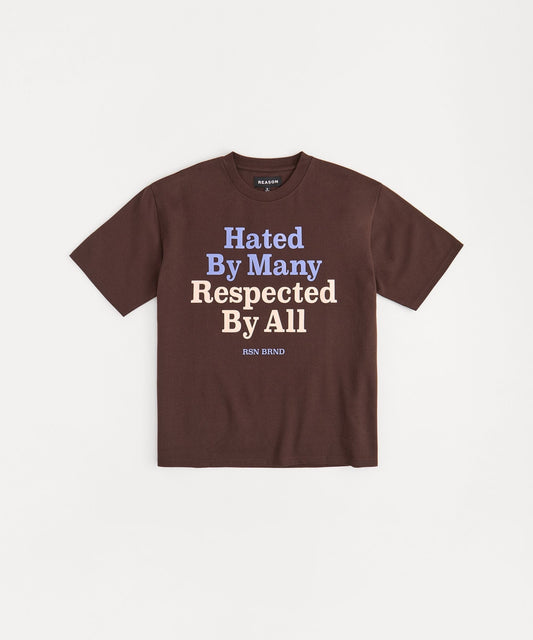 Reason Clothing Hot Sale Hated & Respected Tee