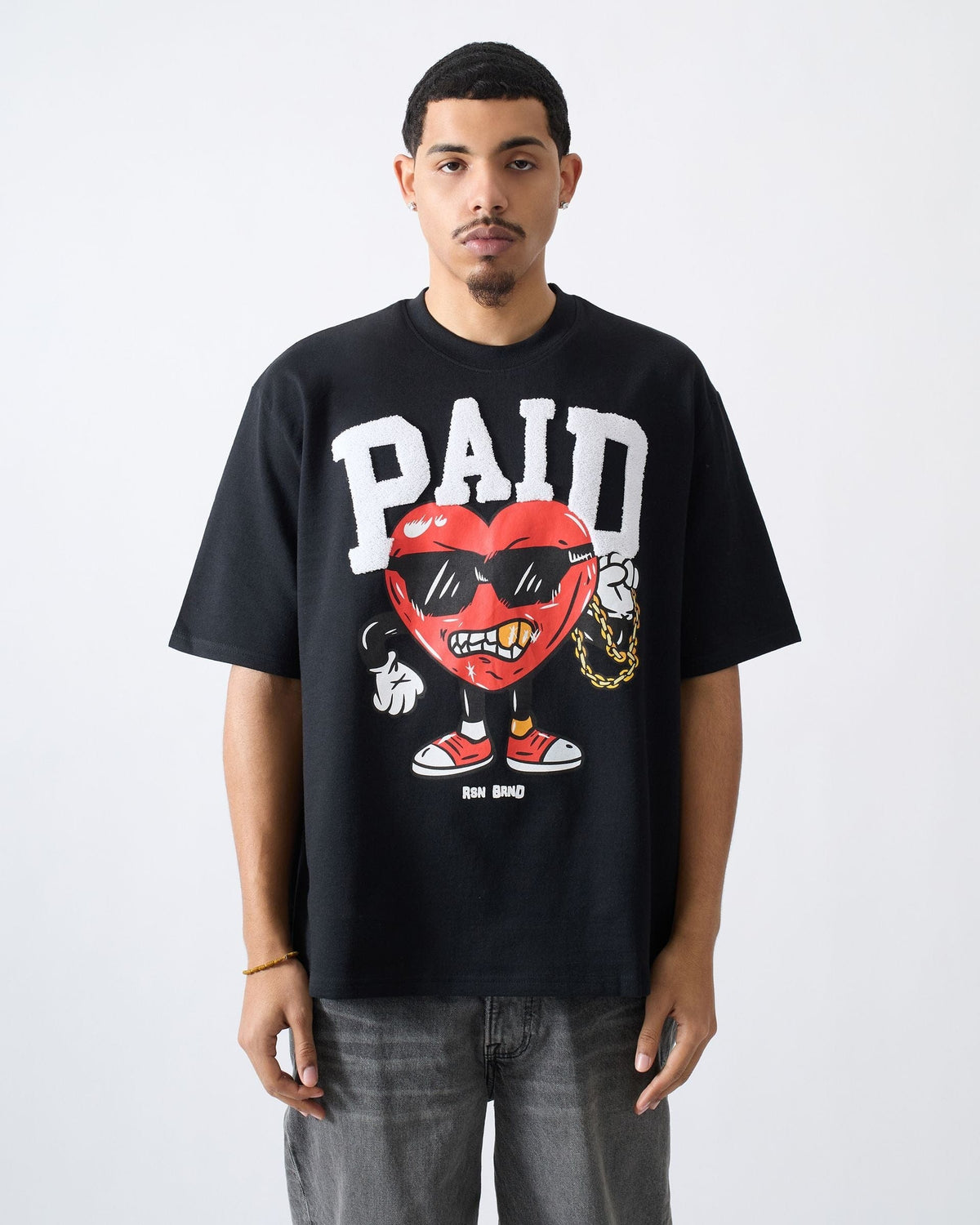 Reason Clothing Discount Paid Heavy Terry Tee