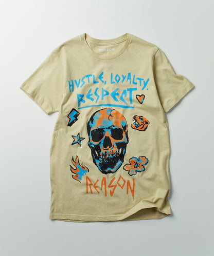 Reason Clothing Top Pick Hustle, Loyalty, Respect Tee
