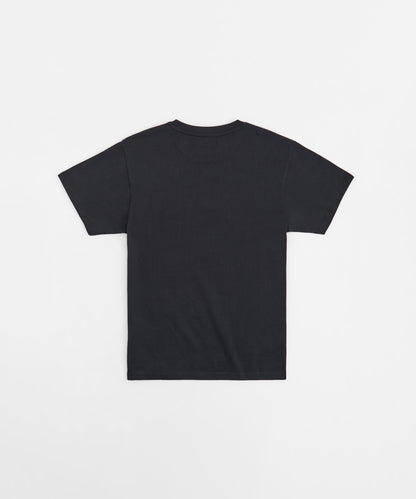 Reason Clothing Special Offer Chest Hit Embroidered Tee - Black